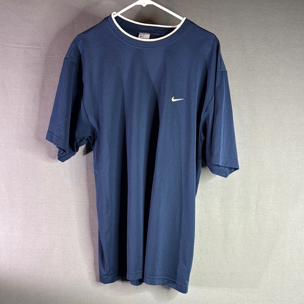 Nike‎ Blue Short Sleeve Tee with Crew Neck men’s size extra large